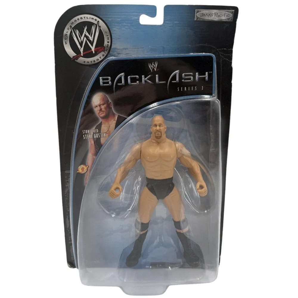 WWE Backlash Series 2 Stone Cold Steve Austin Jakks Pacific Action Figure 2003
